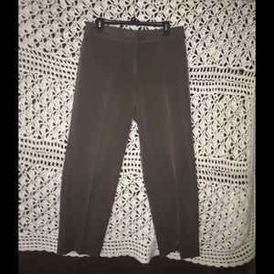 Liz Claiborne Audra Brown Dress Pants 10R (NWOT)